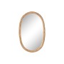 Wall mirror Home ESPRIT Natural Alpino 61,5 x 3 x 95 cm