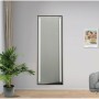 Dressing Mirror Home ESPRIT Black Aluminium 60 x 0,5 x 165 cm