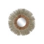 Wall mirror Home ESPRIT Brown Natural Tropical 130 x 17 x 130 cm