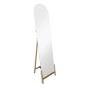 Dressing Mirror Home ESPRIT Natural Crystal Pinewood 40 x 10 x 160 cm