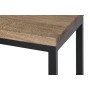 Console Home ESPRIT Marron Noir 96 x 30 x 77 cm (2 Pièces)