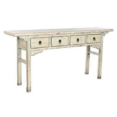 Console Home ESPRIT Blanc Bicolore 178 x 38 x 85 cm