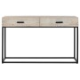 Console Home ESPRIT Blanc 120 x 30 x 76 cm