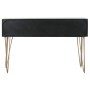 Console Home ESPRIT Black Golden 120 x 38 x 76 cm