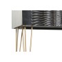 Console Home ESPRIT Noir Doré 120 x 38 x 76 cm