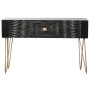 Console Home ESPRIT Noir Doré 120 x 38 x 76 cm