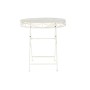 Table de Salle à Manger Home ESPRIT Blanc Métal 70 x 70 x 73 cm