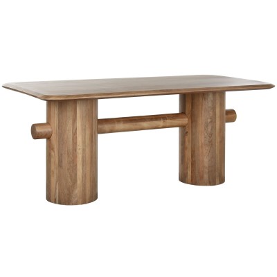Table de Salle à Manger Home ESPRIT Naturel Bois de manguier 180 x 90 x 76 cm