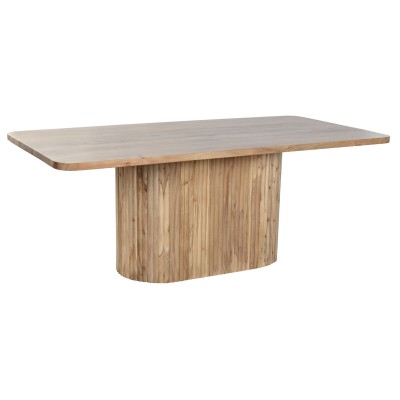 Table de Salle à Manger Home ESPRIT Bois d'acacia 200 x 100 x 76 cm