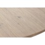 Dining Table Home ESPRIT White Brown Iron MDF Wood 120 x 120 x 75 cm