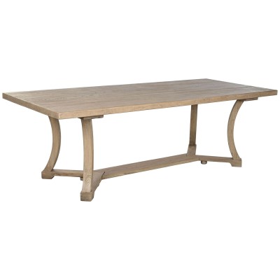 Table de Salle à Manger Home ESPRIT Naturel Bois 240 x 100 x 76 cm