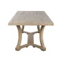 Dining Table Home ESPRIT Natural Elm wood 240 x 100 x 76 cm