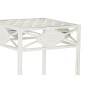 Set of 3 tables Home ESPRIT White 30 x 30 x 70 cm (3 Pieces)