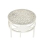 Set of 3 tables Home ESPRIT White 30,5 x 30,5 x 70 cm (3 Pieces)