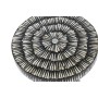 Side table Home ESPRIT Black Golden 40 x 40 x 48 cm