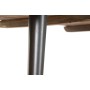 Dining Table Home ESPRIT Black Natural Iron Recycled Wood 180 x 90 x 76 cm