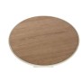Side table Home ESPRIT Beige Natural 75 x 75 x 75,5 cm
