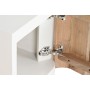 Table de Nuit Home ESPRIT Blanc Naturel 40 x 35 x 50 cm