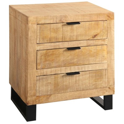 Table de Nuit Home ESPRIT 64 x 44 x 64 cm
