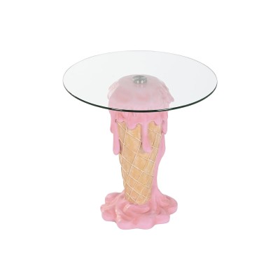 Table d'appoint Home ESPRIT Rose 48 x 48 x 49 cm