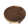 Table d'appoint Home ESPRIT Noir Naturel 35 x 35 x 46 cm