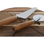 Pizza Mould Home ESPRIT Natural 30 x 40 x 1,5 cm (3 Pieces)