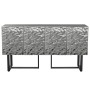 Buffet Home ESPRIT Argenté Métal Acier 151 x 41 x 80 cm
