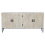 Buffet Home ESPRIT Blanc Métal Bois de manguier 180 x 40 x 85 cm
