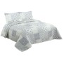 Couvre-lit DKD Home Decor Beige Lit 2 persones 240 x 260 x 1 cm