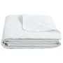 Couvre-lit DKD Home Decor Blanc Lit 2 persones 240 x 260 x 1 cm