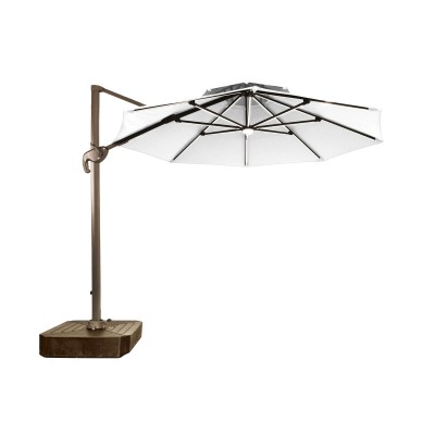 Sunshade Home ESPRIT Dark grey Light brown 290 x 350 x 280 cm