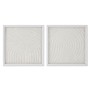 Cadre Home ESPRIT Blanc Naturel Moderne Scandinave 35 x 2 x 35 cm