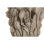Vase Home ESPRIT Grey Cement Tulip 29 x 27 x 32 cm