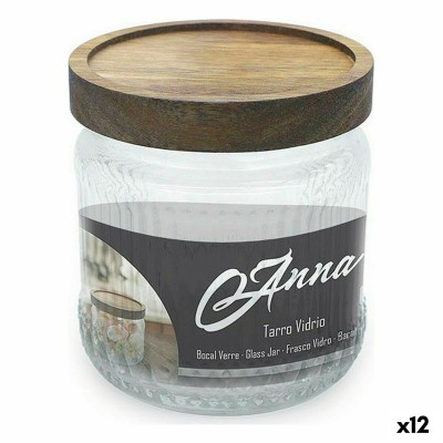 Glass Jar La Mediterránea Anna 450 ml 0,45 L (12 Units)