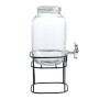 Drinks dispenser La Mediterránea Rustik Metal Glass 4 L 17 x 17 x 30,5 cm (4 Units)
