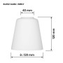Spot encastré Activejet AJE-ALMA 3P 120 W 40 W
