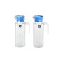 Carafe avec Couvercle et Doseur La Mediterránea Chrystie verre (12 Unités)
