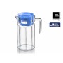 Jar with Lid and Dosage Dispenser La Mediterránea Crossfire Glass (6 Units)