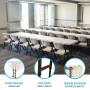 Folding Table Lifetime White Plastic (Refurbished B)