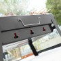 Folding Portable Barbecue for use with Charcoal BearBQ InnovaGoods V0103439 Black Iron (Refurbished A)