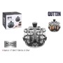 Stainless Steel Spice Rack Quttin 17,8 X 17,8 X 16,3 CM (6 Pieces) (8 Units)