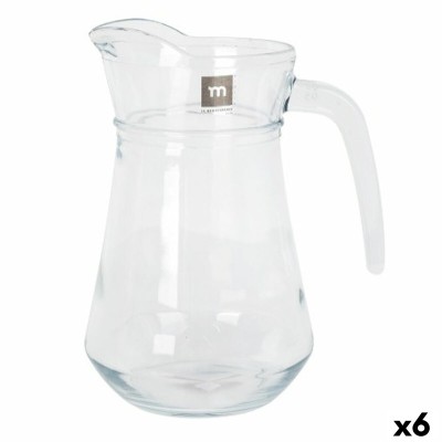Jug La Mediterránea Bar Glass 1 L (6 Units)