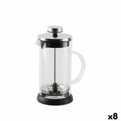 Mug with Infusion Filter Quttin Borosilicate Glass 0,35 L (8 Units)