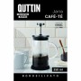 Mug with Infusion Filter Quttin Borosilicate Glass 0,35 L (8 Units)