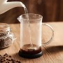Mug with Infusion Filter Quttin Borosilicate Glass 0,6 L (8 Units)