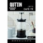 Carafe avec filtre pour infusions Quttin Verre Borosilicaté 0,6 L (8 Unités)