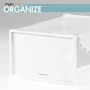 Stackable shoe box Max Home White 6 Units polypropylene ABS 23 x 14,5 x 33,5 cm