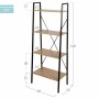Étagère Max Home Acier Mélamine Contre-plaqué 60 x 148 x 32 cm