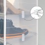 Stackable shoebox Max Home polypropylene ABS 25 x 18,5 x 35 cm (4 Units)