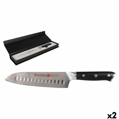 Couteau Santoku Quttin 18 cm (2 Unités)